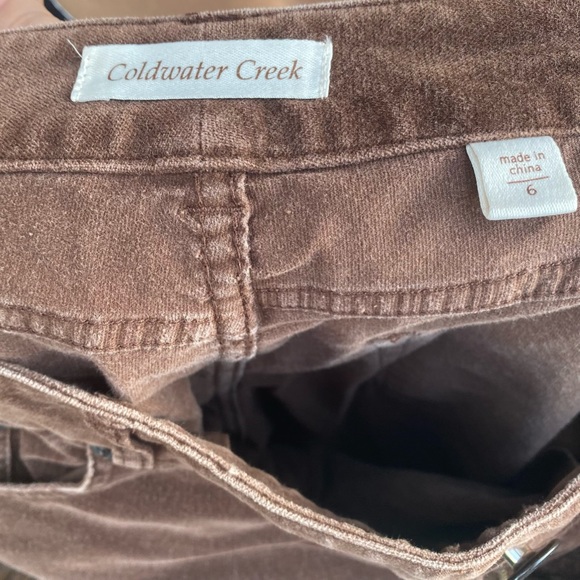 Coldwater Creek Womens Brown Soft Cotton Spandex Lowrise Jeans Size 6 - Picture 4 of 4